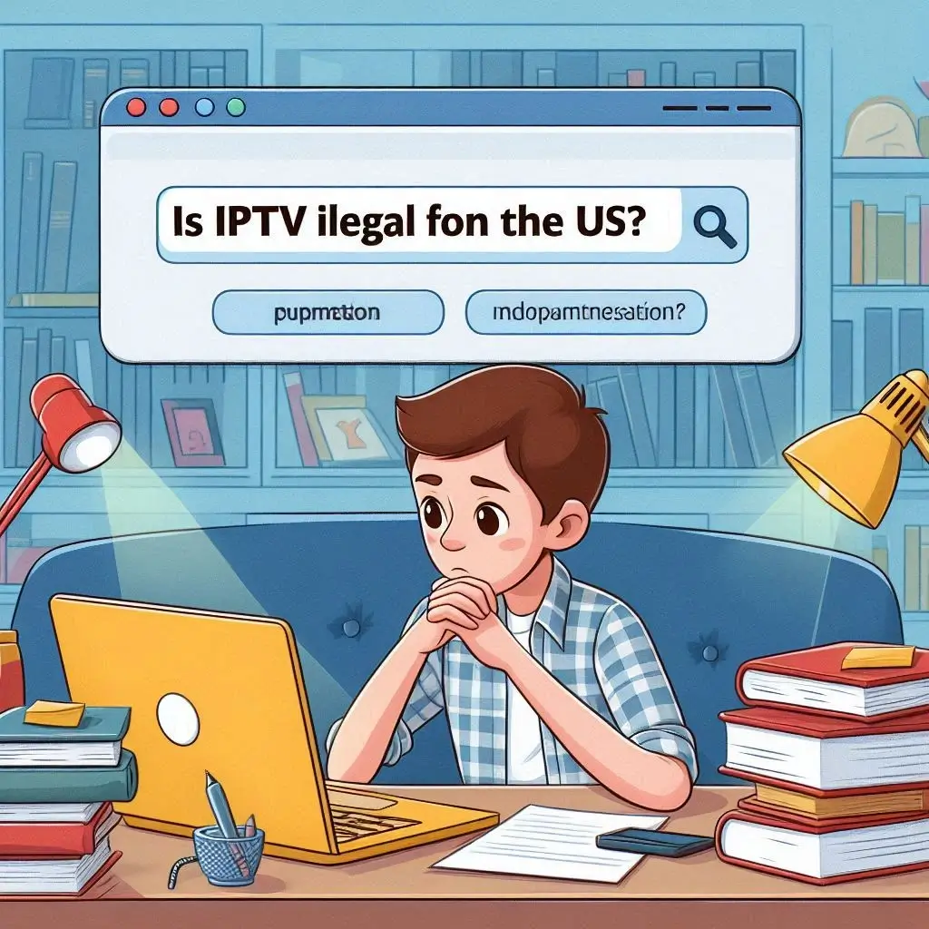 Image showing if IPTV ilegal in the US?