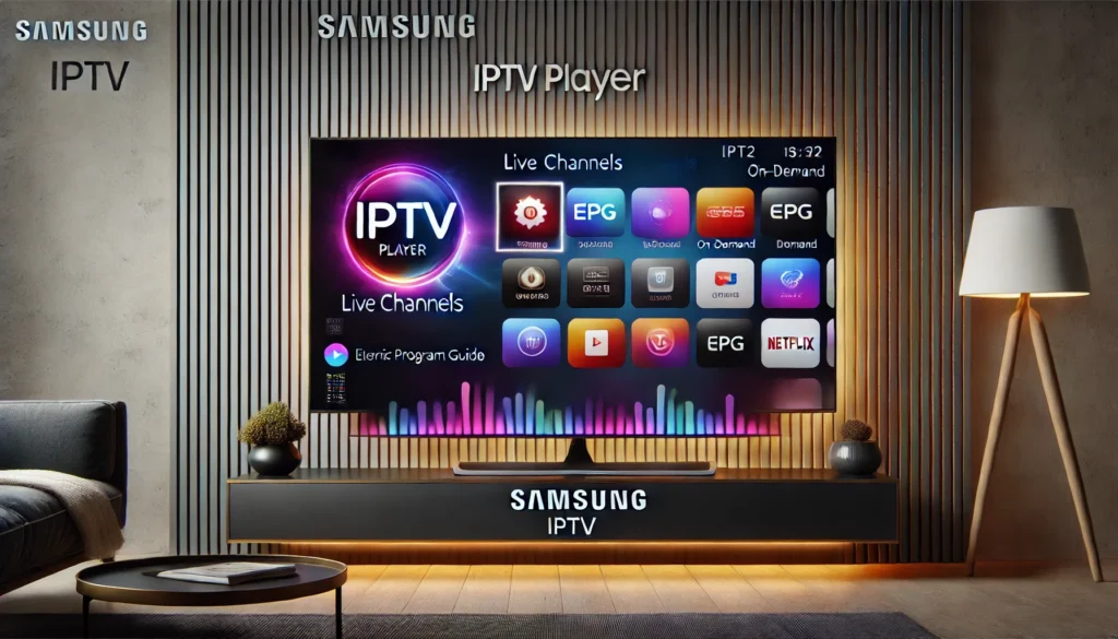 Samsung TV IPTV Player